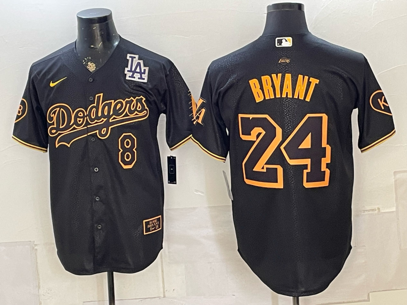Men Los Angeles Dodgers #24 Bryant black Game 2026 Nike MLB Jersey 0717002->los angeles dodgers->MLB Jersey